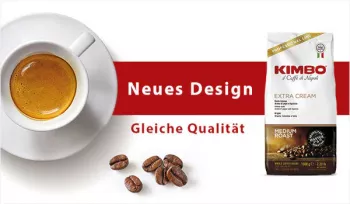 Preview: Kimbo Espresso Napoletano ganze Kaffeebohnen, dunkle Röstung, 1kg Beutel